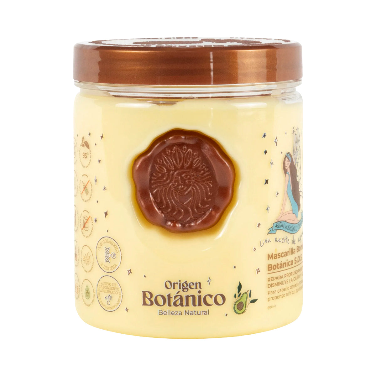 Ritual Botánico Mascarilla Capilar Tratamiento para el Cabello Seco y Maltratado - Reparación y Crecimiento