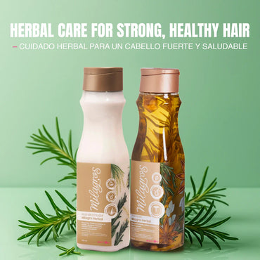 Milagros Herbal Kit – Shampoo & Treatment for Strong and Healthy Hair