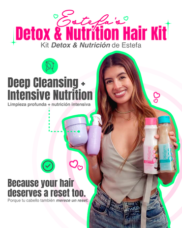 Estefanía - Kit Détox y Nutrición – Reparación, Protección y Nutrición Intensiva