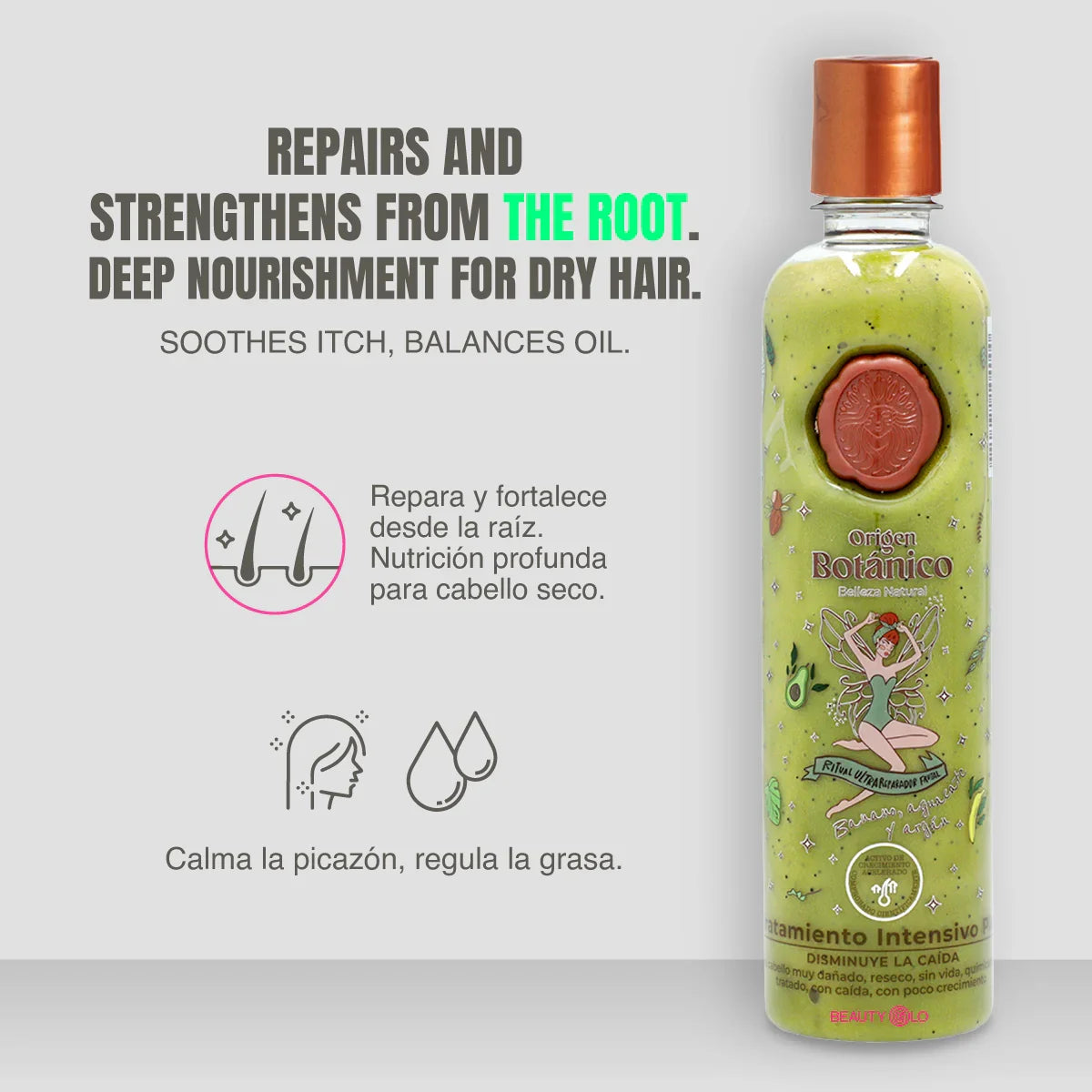 Ritual Botanico Hair Rescue & Cleansing Kit – Plex + Rosemary Shampoo + Bomb Mask