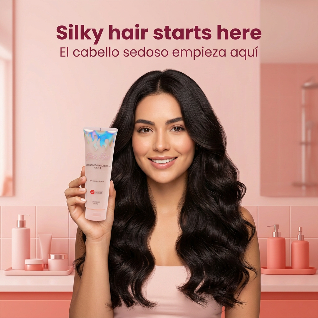 Click Hair Chili Conditioner 4-in-1 ā Hydration, Shine & Detangling | Keratin, Silk Amino Acids & Wheat Protein | For All Hair Types