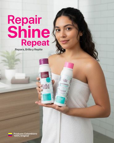 Kaba Onion Shampoo and Ceramide Conditioner – Repair & Shine Set