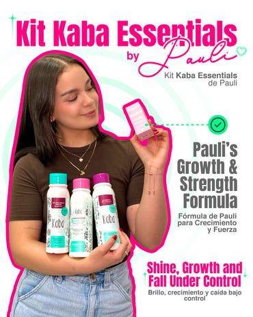 Paulina - Kit Kaba Essentials – Crecimiento, Fortalecimiento y Reparación