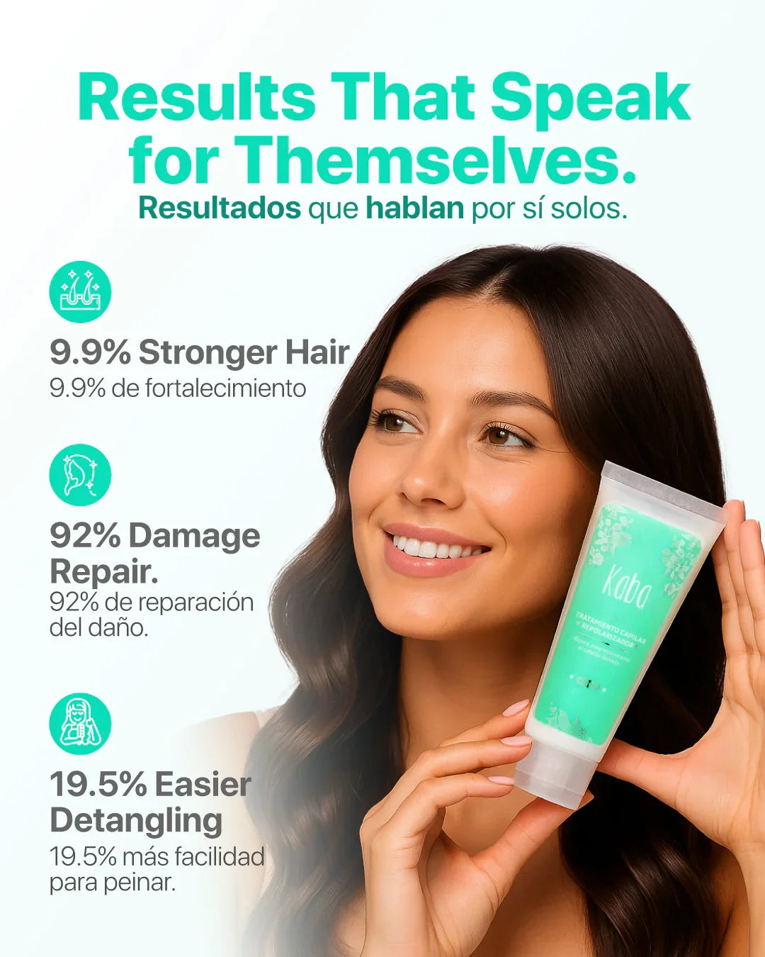 Kaba Tratamiento Capilar Repolarizador 230 ml - Reparación, Protección y Suavidad en un Solo Producto