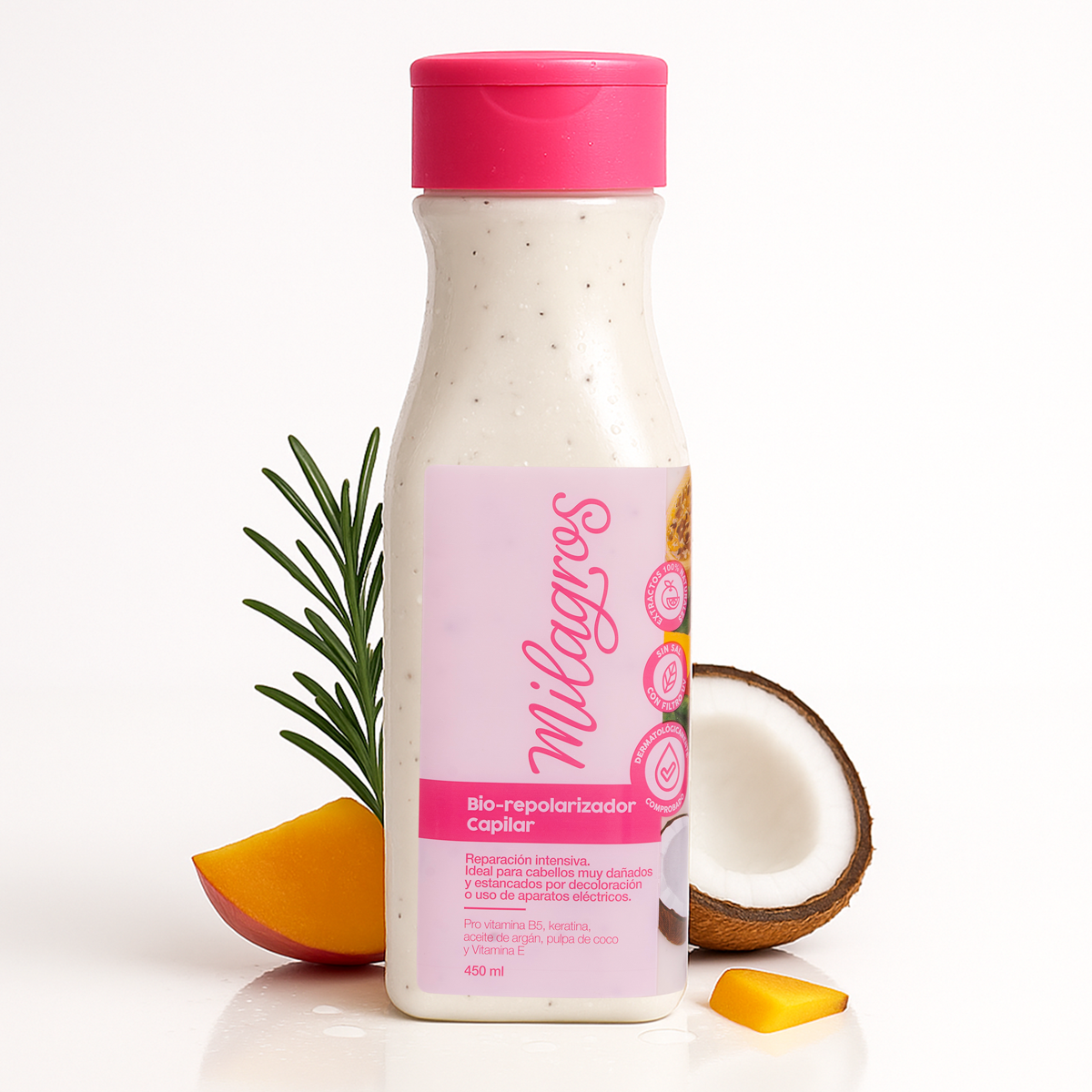 Milagros Bio-Repolarizador Capilar - Intense Repair & Hair Treatment 450ml