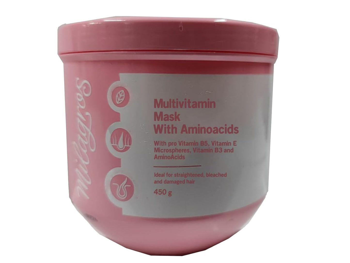Milagros Multivitamin Hair Mask | Conditioning & Softness Support | 15 fl oz