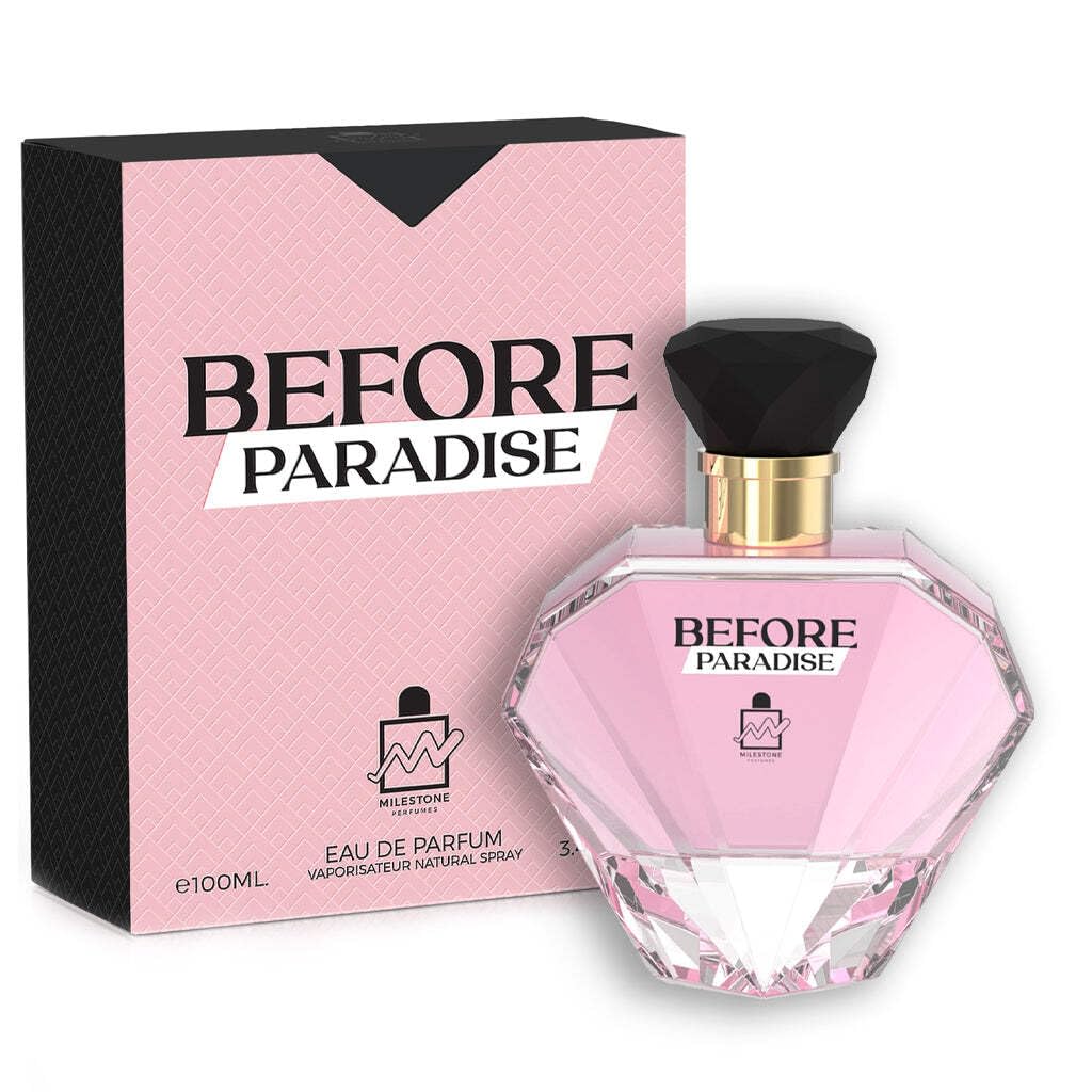 Before Paradise Cologne 100ml – Fresh Tropical Citrus Scent for Women, Long Lasting Clean Summer Aroma