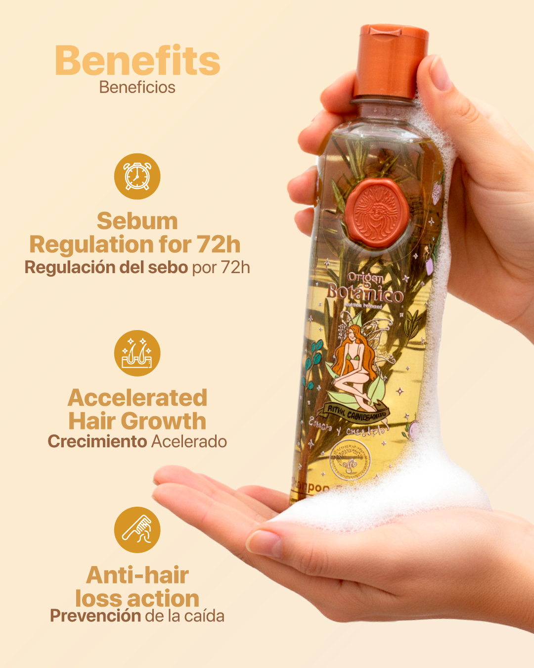Ritual Botanico Hair Growth Rosemary Shampoo with Eucalyptus – Natural Oily Hair Shampoo