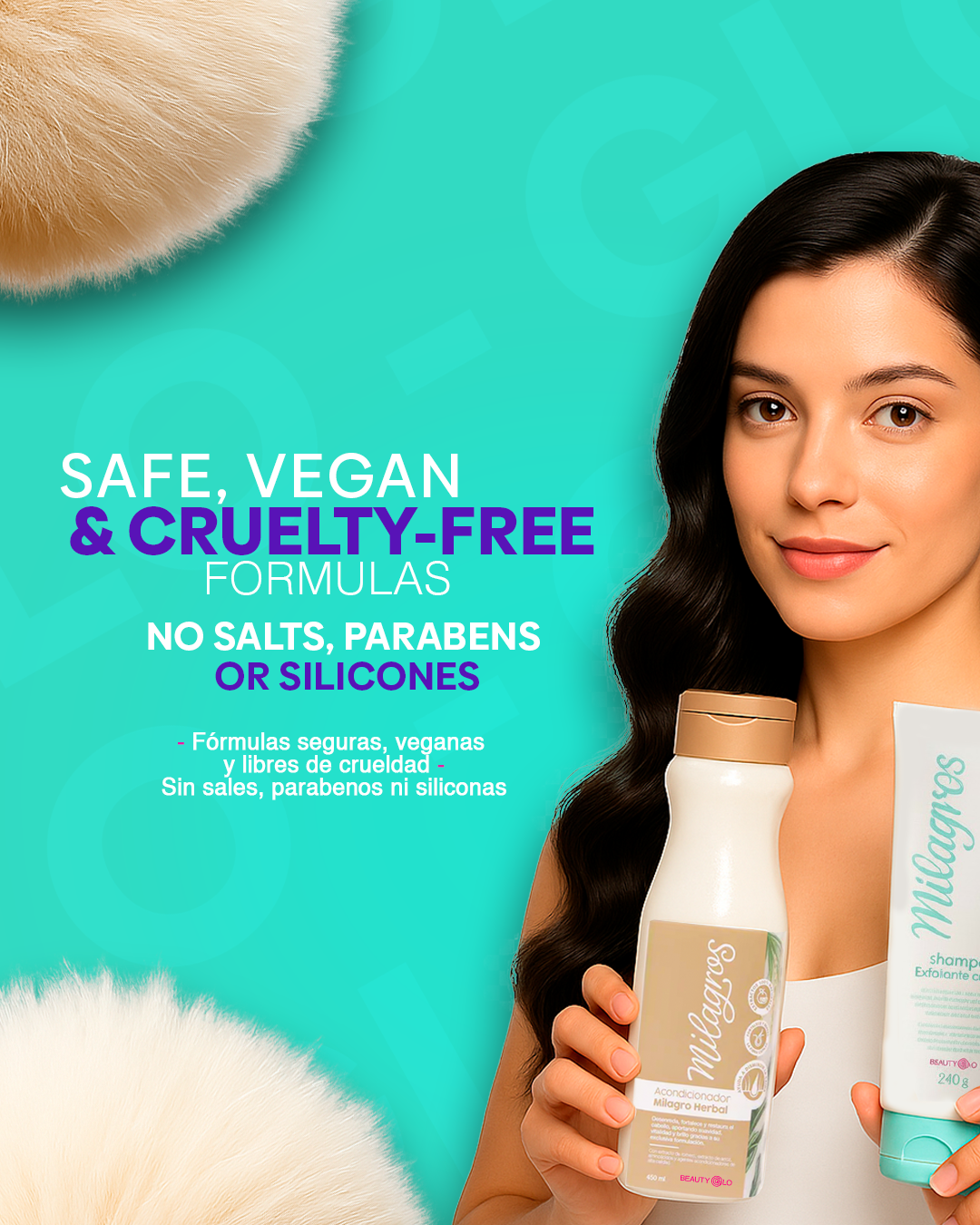 Milagros Kit Detox & Herbal Repair – Exfoliating Shampoo & Herbal Conditioner – Scalp Renewal & Hair Strength