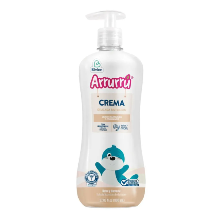 Arrurru Baby Moisturizing Cream – Nourishing Care for Delicate Skin 800 ml