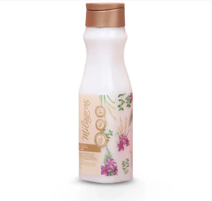 Milagros Rice & Flaxseed Conditioner – Nourishing & Detangling Care (450 ml)