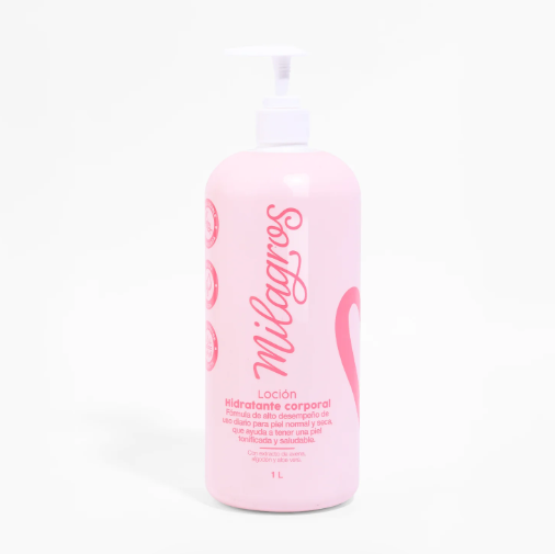 Milagros Hydrating Body Lotion – Deep Moisture with Aloe Vera & Oat Extract – 1L
