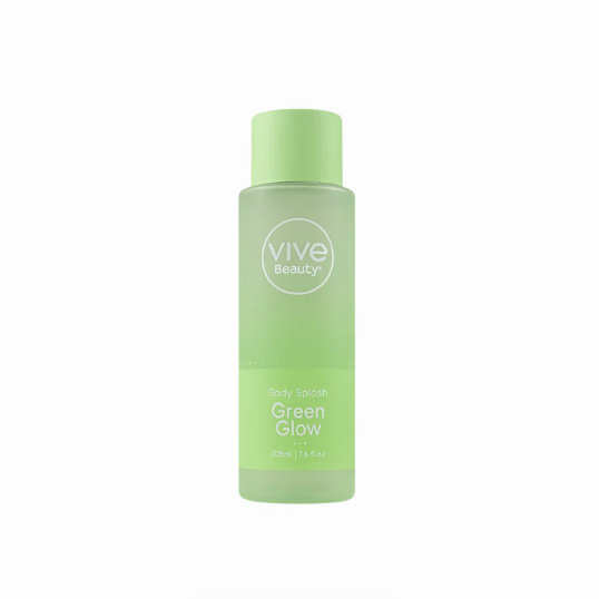 Vive Beauty Green Glow Body Splash 225ml – Long-Lasting Citrus Fragrance Mist for Fresh, Energized Skin