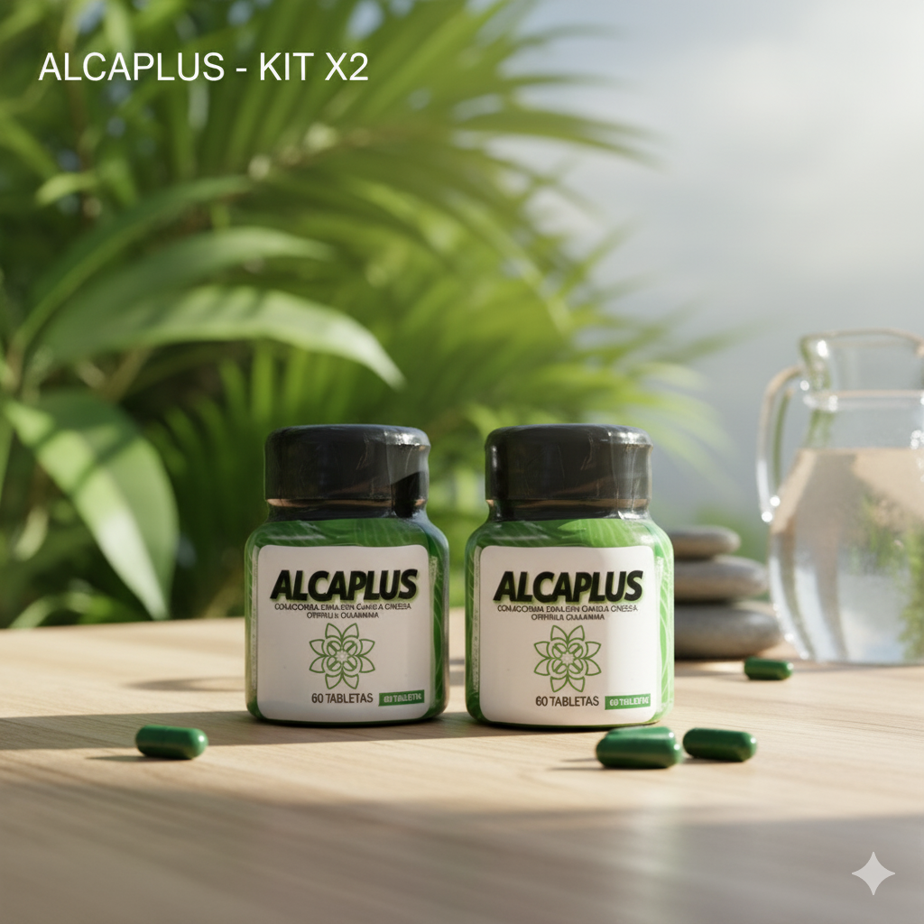 Alcaplus – Kit x2 | Natural Nutritional Supplement & Lifestyle Pack