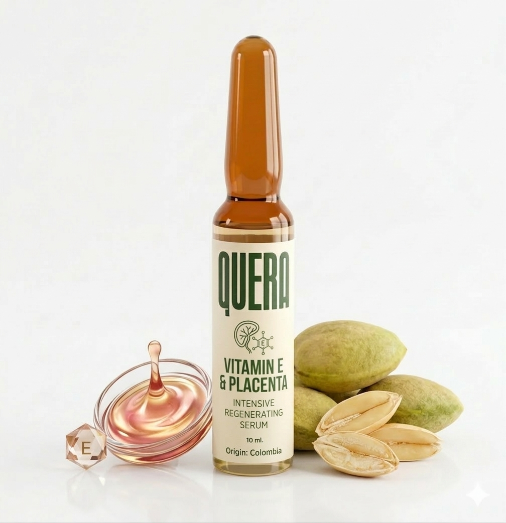 Vitamin E & Placenta Hair Treatment Ampoule ā Intensive Nourishing Repair Serum for Dry, Weak & Damaged Hair