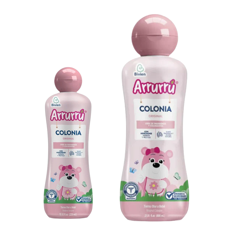 Arrurrú Pink Cologne Bundle – 800 ml + 220 ml