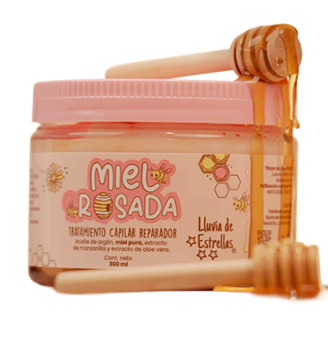 Lluvia de Estrellas Pink Honey Hair Treatment – Deep Repair & Shine Ritual