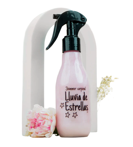 Lluvia de Estrellas Silver Shimmer Body Splash – Radiant Illuminating Glow Mist