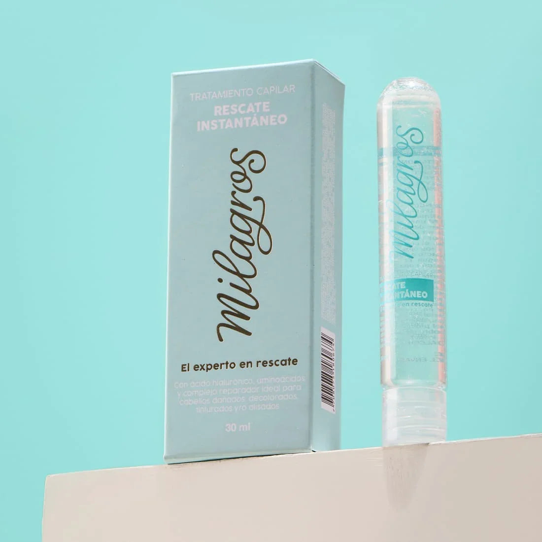 Milagros Emergency Hair Treatment Kit with Blue Ampoule