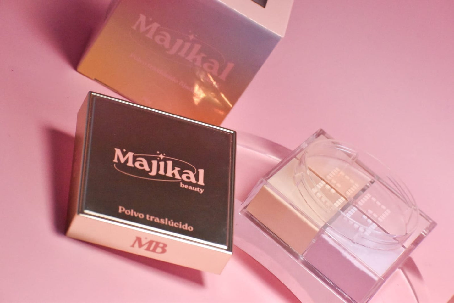Majikal Beauty Polvo Traslúcido 4 Colores – Acabado Suave y Matificante