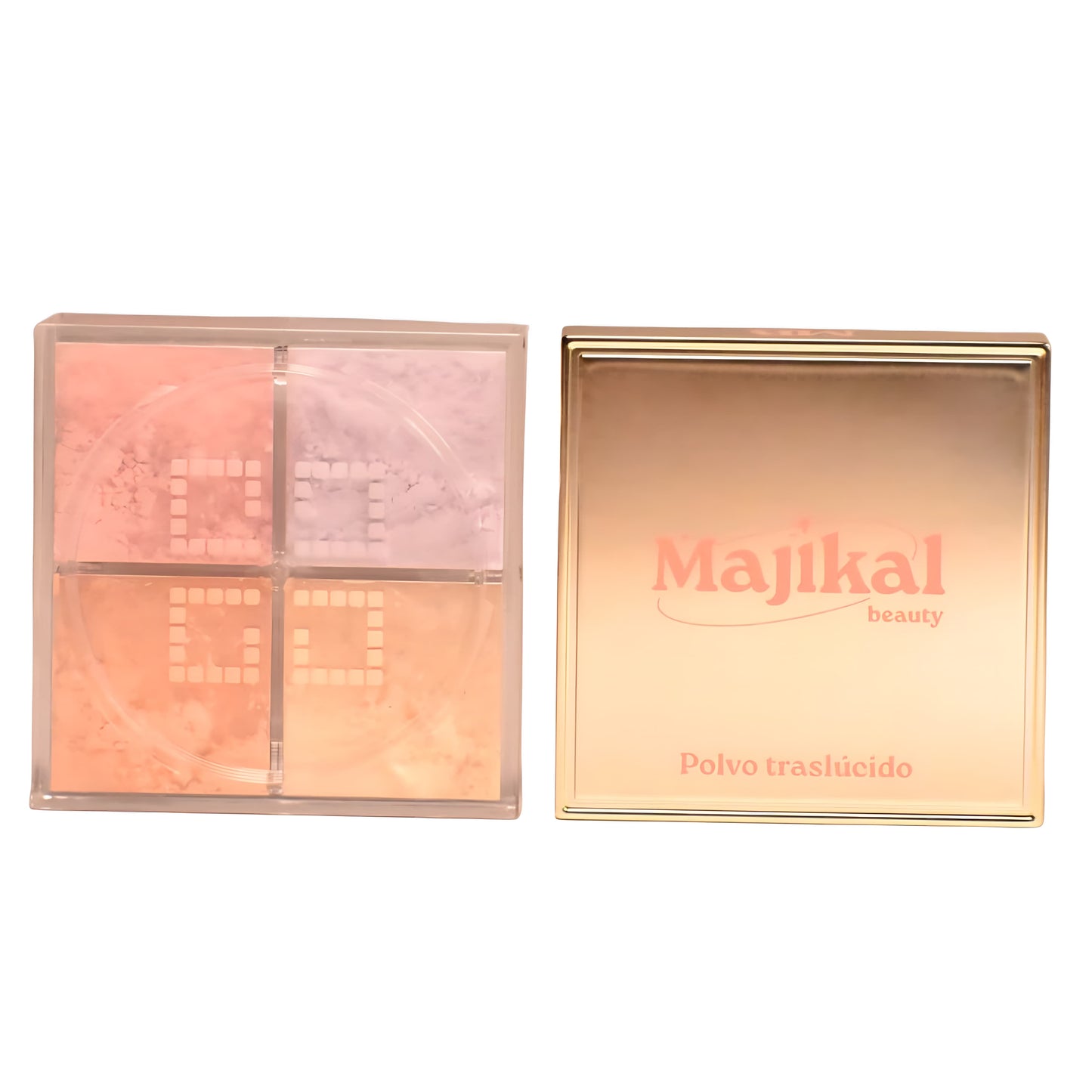 Majikal Beauty Polvo Traslúcido 4 Colores – Acabado Suave y Matificante