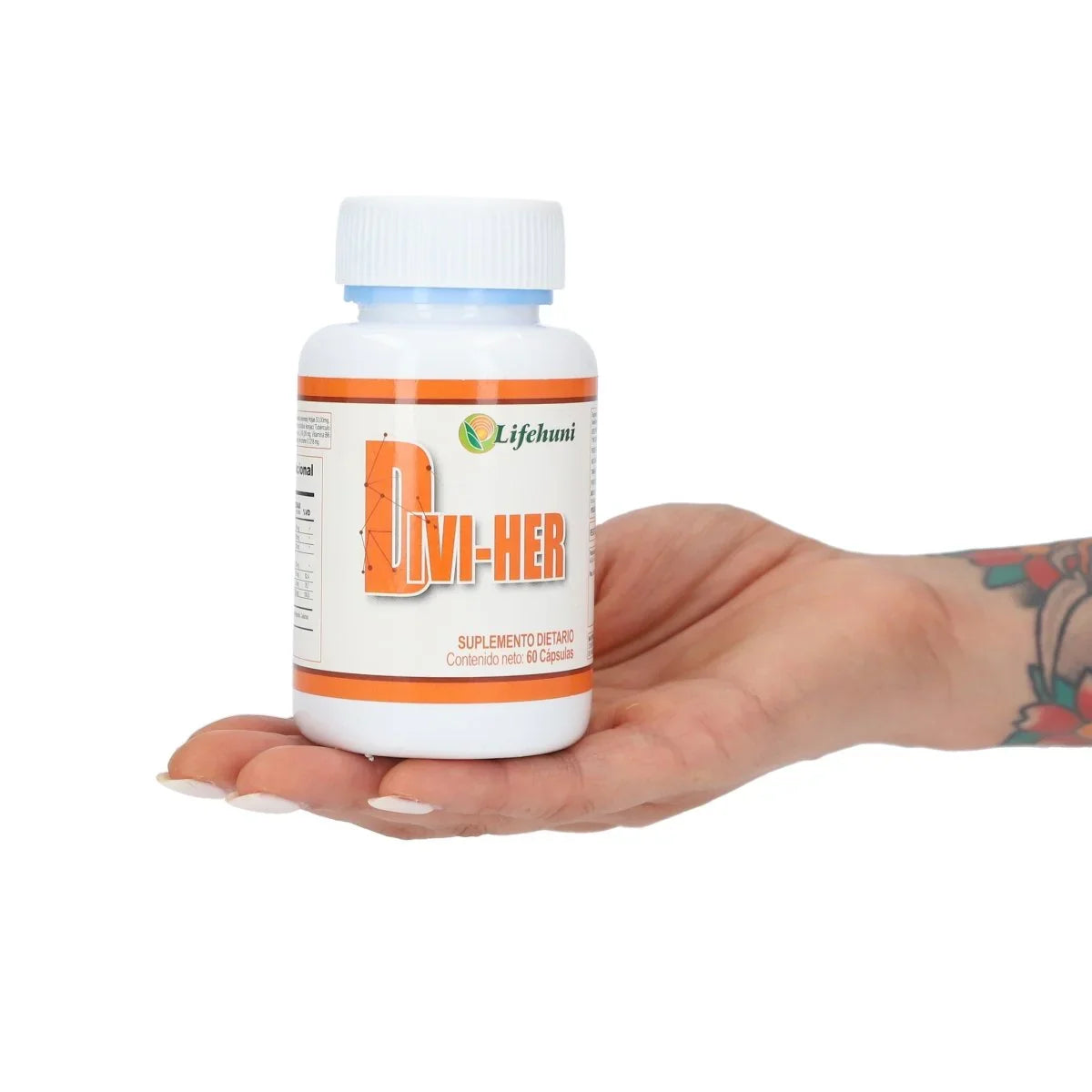 Divi - Her Producto  Natural - 60 Cápsulas para Mejorar el Metabolismo y la Digestión - Beauty Glo Life huni