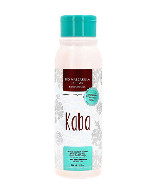 Kaba Bio Mask for Hair Growth & Hair Loss, Made of Fruits and Natural Extracts, Clinically Proven, Deep Conditioner - 17 Oz - Beauty Glo