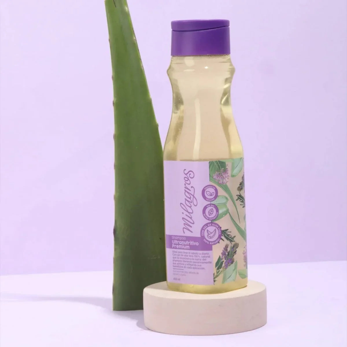 Milagros Hair Growth & Frizz Control | Ultra - Nutritive Premium Shampoo 450ML - Beauty GloBeauty Glo