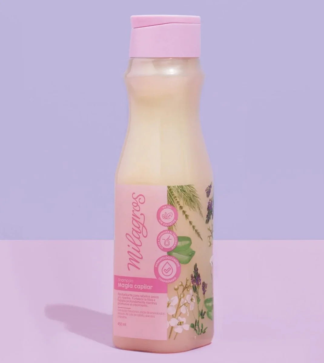 Milagros Hydrate & Revitalize Dry Curly Hair | Hair Magic Shampoo 450ML - Beauty GloBeauty Glo