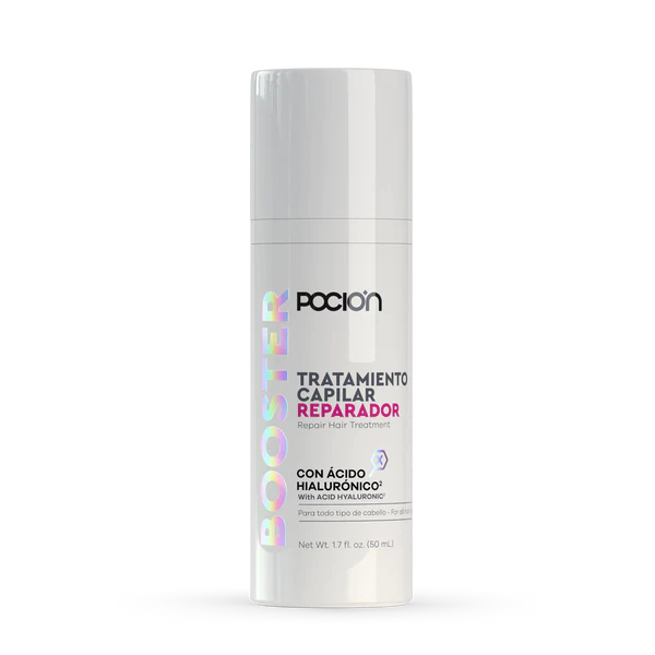 La Pocion BOOSTER Hair Repair Treatment – 2-Minute Deep Hydration with Avocado Oil – Heat Protectant & Strengthening Hair 50 ml