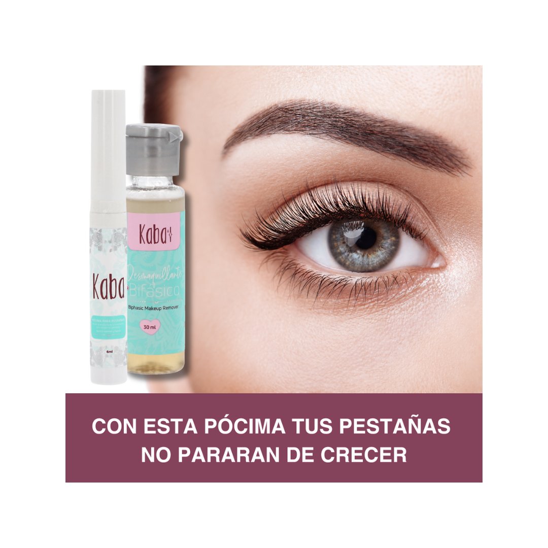 Kaba Pocima para Pestañas | Potencia tus pestañas más largas y voluminosasEye Makeup Beauty Glo