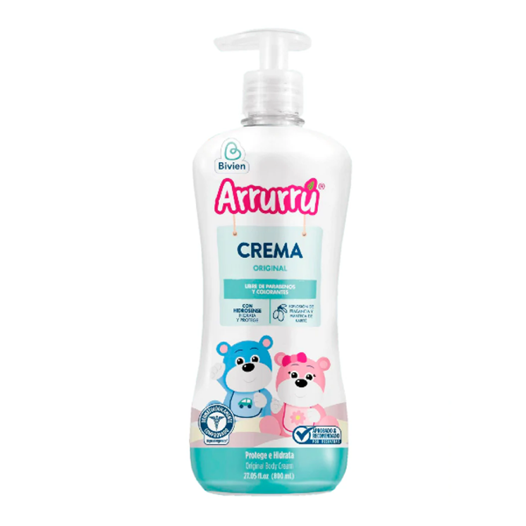 Arrurru Moisturizing Cream – Nourishing Care for Delicate Skin 800 ml