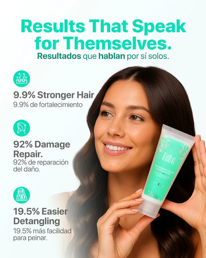 Kaba Tratamiento Capilar Repolarizador 230 ml - Reparación, Protección y Suavidad en un Solo Producto