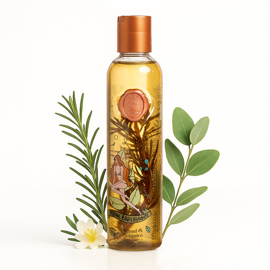 Ritual Botánico Shampoo Control Grasa con Romero y Eucalipto – Limpieza Profunda y Estimulación Capilar