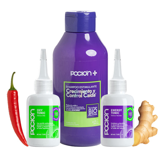 La Poción Kit Hair Care and Control- Shampoo Control Caida y Dutonic Capilar