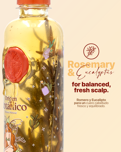 Ritual Botanico Hair Growth Rosemary Shampoo with Eucalyptus – Natural Oily Hair Shampoo