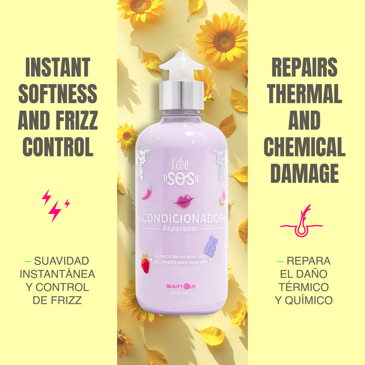Kit Reparador - Shampoo reparador - Acondicionador reparador - Mascarilla Reparadora para Cabello Seco y Dañado