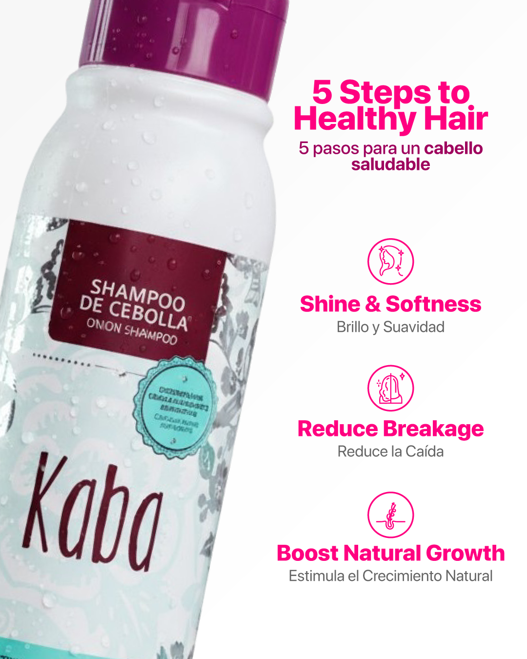 KABA Hair Renewal 5-in-1 Kit – Growth, Repair & Protection