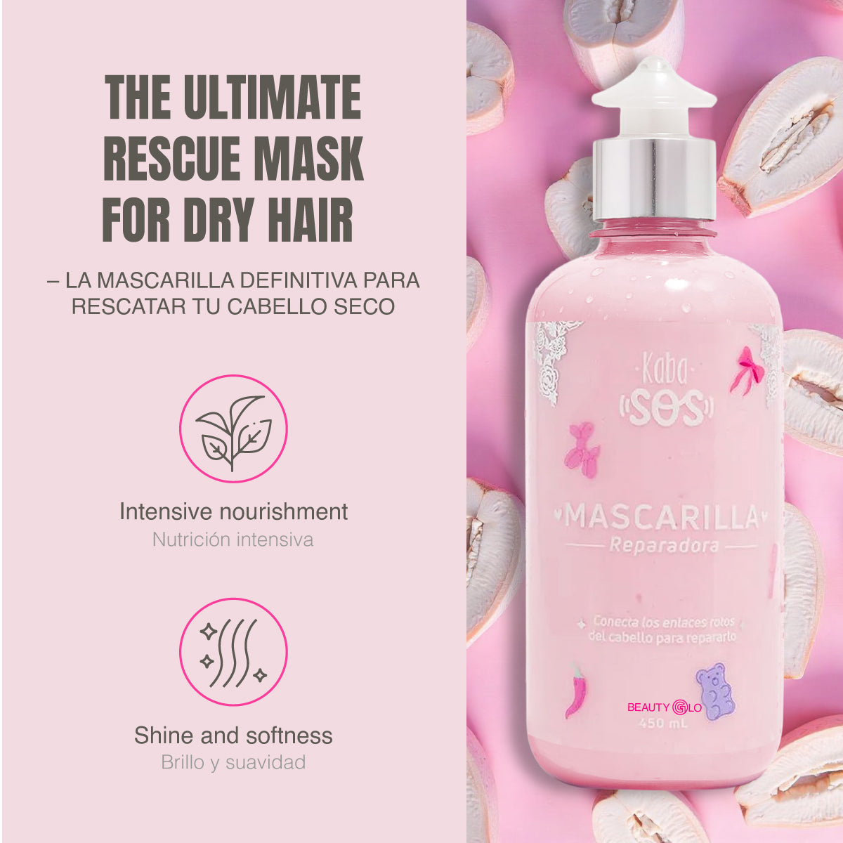 Kit Reparador - Shampoo reparador - Acondicionador reparador - Mascarilla Reparadora para Cabello Seco y Dañado