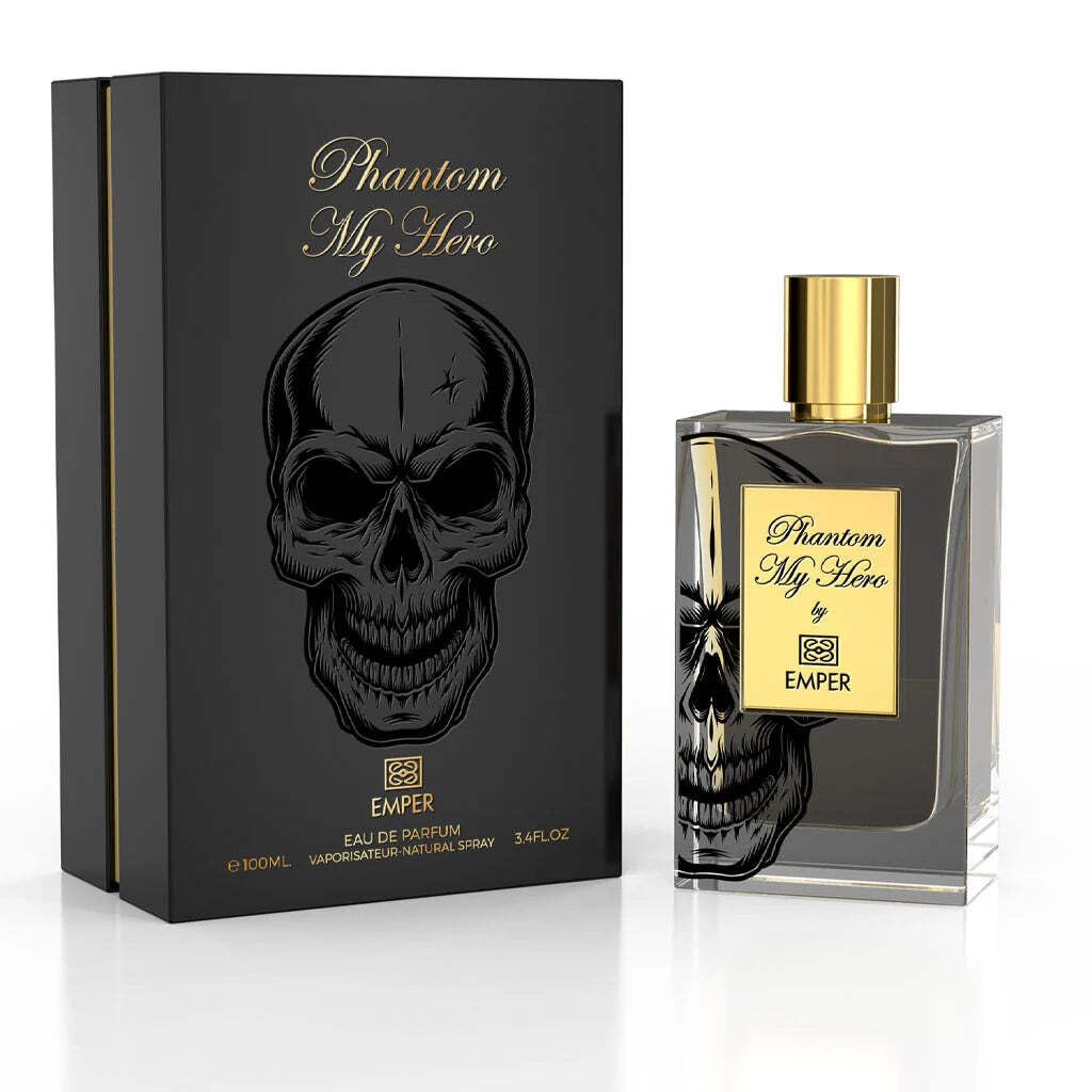 Phantom My Hero Cologne 100ml – Bold Masculine Fresh Woody Scent for Men, Long Lasting Powerful Aroma