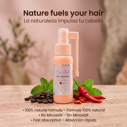 Click Hair Chash Tonic of Aji — Hair Growth Tonic | Strengthens Follicle & Accelerates Growth | Minoxidil Free | 60ml