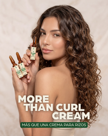 Defined Curls Hair Ampoule Kit – Aloe Vera Honey, Hyaluronic Acid & Silk Protein Vitamin E Treatment for Curly & Wavy Hair (6 Ampoules)