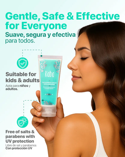 Kaba Tratamiento Capilar Repolarizador 230 ml - Reparación, Protección y Suavidad en un Solo Producto
