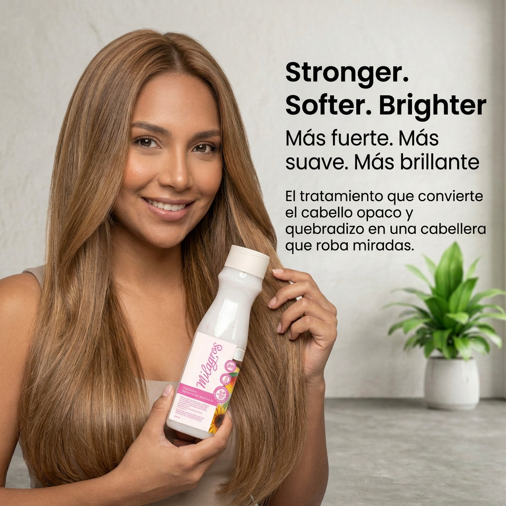 Milagros Biorepolarizador Advance 20 — Intensive Hair Repair Treatment with Keratin, Amino Acids & UV Filter