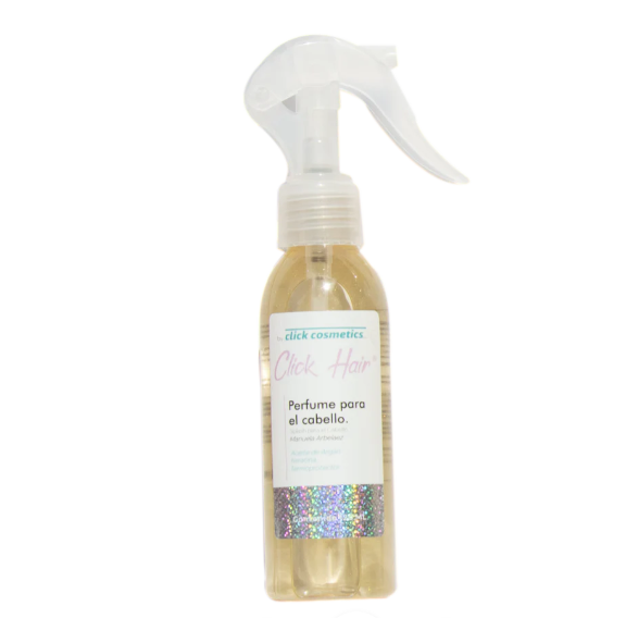 Click Hair Yellow Hair Perfume – Shine, Fragrance & Frizz Control (120 ml)
