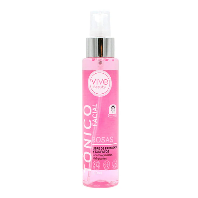 Vive Beauty Rose Facial Toner – Hydrating & Refreshing Face Toner 110 ml