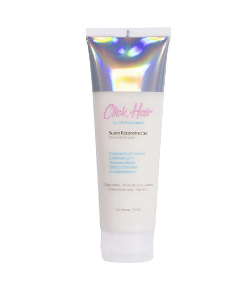 Click Hair Reconstructing Hair Serum - Anti-Frizz Leave-In for Shine, Repair & Smooth Hair