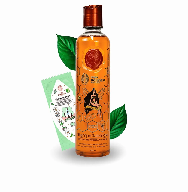 Ritual Botánico Royal Jelly Shampoo — 11 Amino Acids, Microalgae Oil & Provitamin B5 | Deep Nourishment, Strength, Shine & Growth for Dry Damaged Lifeless Hair