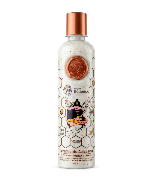 Ritual Botánico Royal Jelly & Honey Hair Treatment — 3-in-1 Pre-Shampoo, Conditioner & Mask | 11 Amino Acids, Microalgae Oil, Paraben-Free, 93.2% Natural, Dry Damaged Hair