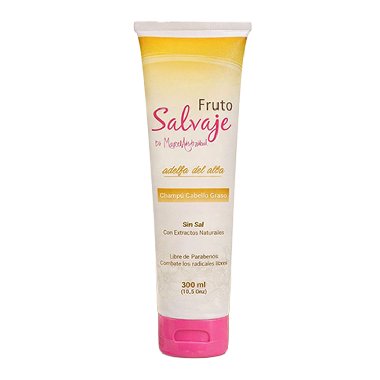 Frutos Salvajes Adelfa del Alba Shampoo for Oily Hair – Sebum Control & Scalp Balance | Thyme, Aloe Vera & Calendula | Salt-Free | 300 ml